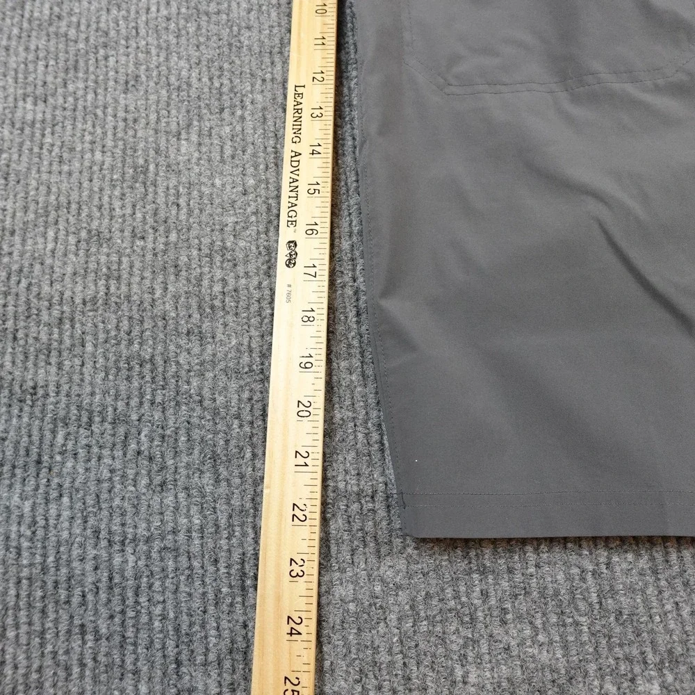 Stio CFS Board Shorts Mens 38 Gray Stretch Chino Drawstring Outdoor 200131-110